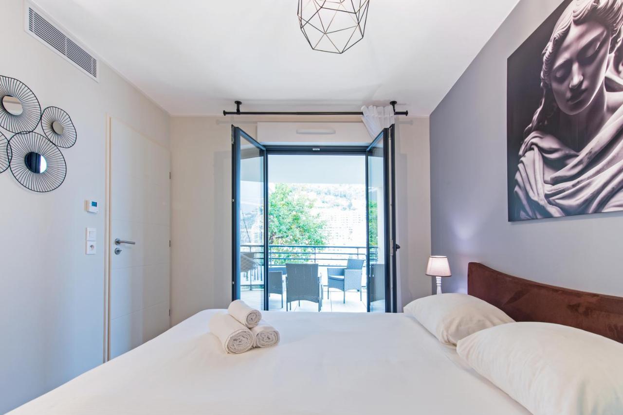 Vue Monaco & Tour Odeon - Terrasse - Parking - Bh Apartment โบโซเลย ภายนอก รูปภาพ